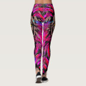 Roze Leggings van de Lion - het Portret van het Ge (Achterkant)
