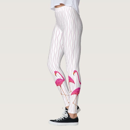 Roze Leggings van Flamingo (Links)