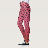 Roze Leggings van Leppard - Valentijnse Yoga Pants (Links)