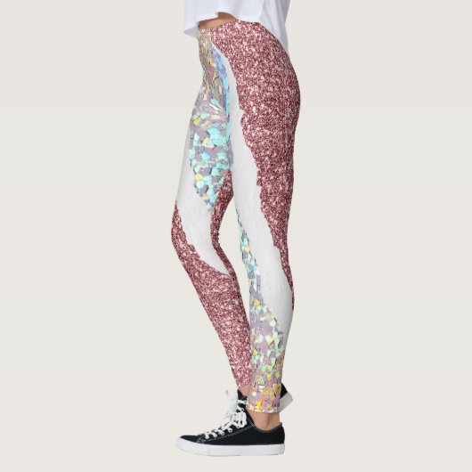 Roze Leggings voor glitter (Links)