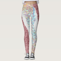 Roze Leggings voor glitter