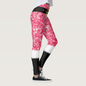 Roze Leggings voor kerstkerstmis met kleur Kostume (Rechts)