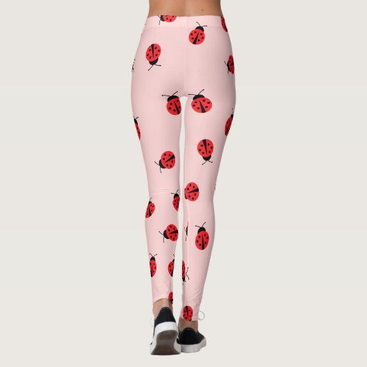 Roze Leggings voor Ladybug (Achterkant)