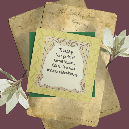 Roze Lelie - Bloem Betekenis Vriendschap Wenskaart