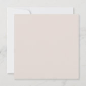 Roze Lelie Bloem Bruiloft Kaart (Achterkant)