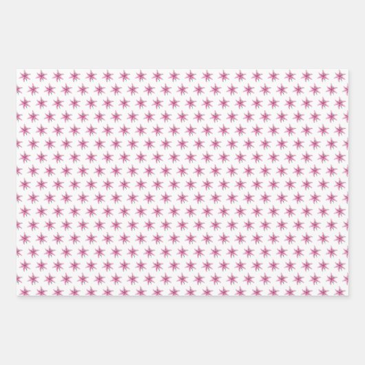 Roze Lelie Bloementuin Bruiloft Shower Feest Inpakpapier Vel (Voorkant)