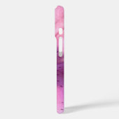 Roze lelie iPhone hoesje (Achterkant / Links)