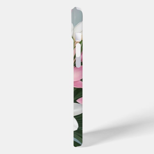 Roze lelie iPhone / iPad case (Achterkant / Links)