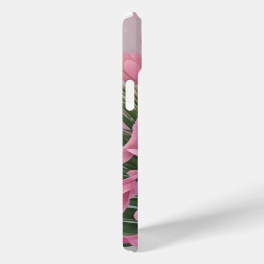 Roze lelie iPhone / iPad case (Achterkant / Rechts)