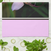 Roze lelie keukenhanddoek (Gevouwen)