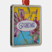 Roze Lelie Lelies Kunst Oma Naam Decoratie (Rechts)