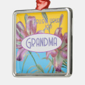 Roze Lelie Lelies Kunst Oma Naam Decoratie (Links)