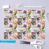 Roze lelies bloemig paars decoupage tissuepapier (Craft)