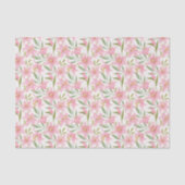 Roze Lelies Decoupage Papier, Bloemmotief Tissuepapier (Voorkant)