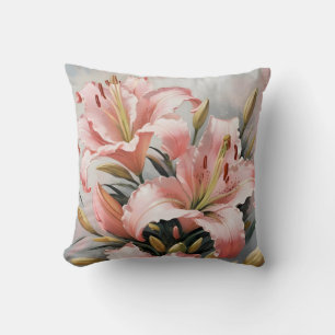 roze lelies kussen