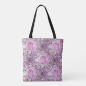 Roze Lelies..... Tote Bag (Achterkant)