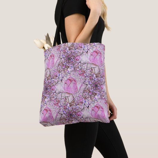 Roze Lelies..... Tote Bag (Dichtbij)