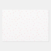 Roze lelijke kersttrui buffelvlekken inpakpapier vel (Voorkant 3)