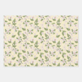 Roze Lemon Verjaardag Wrapping Sheets Inpakpapier Vel (Voorkant 2)