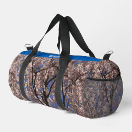 Roze lente bloem Umbrella Blue Sky Plunjezak