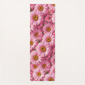 Roze lente bloemenroze madeliefjes retro roze bloe yogamat (Voorkant)