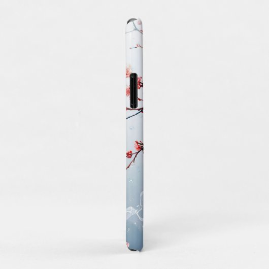 Roze Lente Bloesem Esthetiek Japans Bloemmotief Case-Mate iPhone Case (Achterkant/rechts)