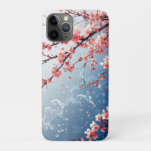 Roze Lente Bloesem Esthetiek Japans Bloemmotief Case-Mate iPhone Case