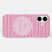 Roze Lente Bruiloft Kersenbloesem en kersen Case-Mate iPhone Case (Achterkant (horizontaal))