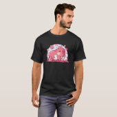 Roze Lente Vrienden T-shirt (Voorkant volledig)