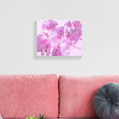  roze lentebloesem bloesem mooi modern canvas afdruk (Insitu (Woonkamer))