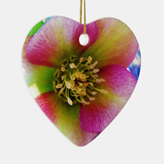 Roze Lenten-Roos, Keramisch Ornament (Rechts)