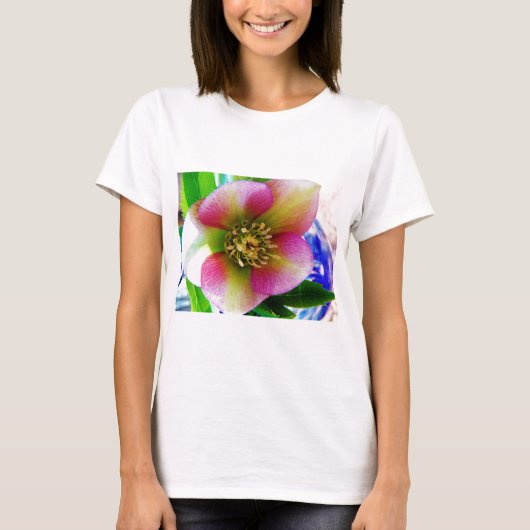 Roze Lenten-Roos, T-shirt (Voorkant)