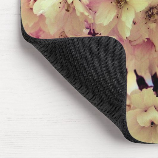 Roze lentesbloem muismat (Hoek)