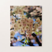 Roze lentesbloesem - bloesem - orton - effect legpuzzel (Verticaal)