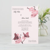 roze lentesbloesems met buidel (Staand voorkant)