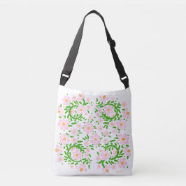 Roze lentesFloral Crossbody Tas
