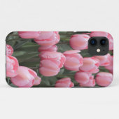 Roze lentetelbloemen Case-Mate iPhone case (Achterkant (horizontaal))