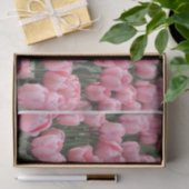 Roze lentetelbloemen tissuepapier (Geschenk)