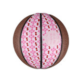 Roze lentetsenbloesem en kersen basketbal (Verticaal)