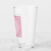 Roze lentetsenbloesem en kersen glas (Links)