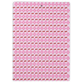 Roze lentetsenbloesem en kersen klembord (Achterkant)