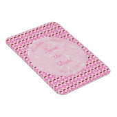 Roze lentetsenbloesem en kersen magneet (Rechterzijde)