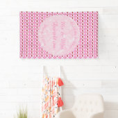 Roze lentetsenbloesem en kersen spandoek (Insitu)