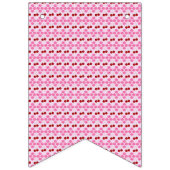 Roze lentetsenbloesem en kersen vlaggetjes (Tweede vlag)