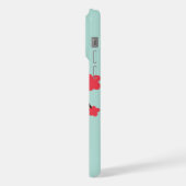 Roze Lenteuil iPhone Hoesje (Linkerkant)