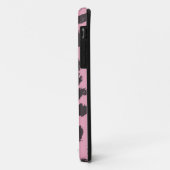 Roze leopard Fur Pattern Case-Mate iPhone Case (Achterkant/links)