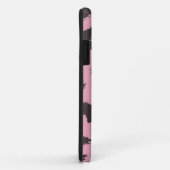 Roze leopard Fur Pattern Case-Mate iPhone Case (Achterkant/rechts)