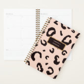  Roze Leopard Goud Lijst Planner (Display)