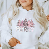 Roze Leopard Kerstmis Winter Gezellig Trui