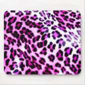 roze leopard muismat (Voorkant)